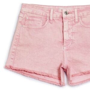 Guess Pink Stonewash Denim Cutoffs/Shorts